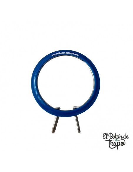 Bastidor plástico para bordar azul de 7cm