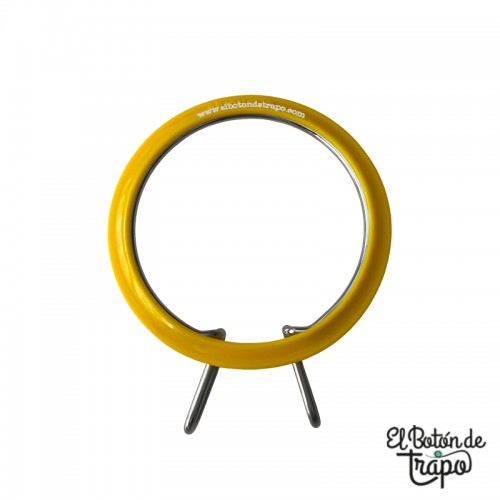 Bastidor plastico 7cm amarillo para bordado