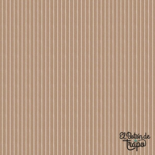 Tela Tilda Tramada Creating Memories Stripe Toffee