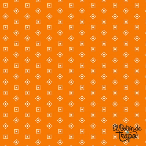 Tela EQP Beyond Time Hopscotch Naranja Mistery EQP 2024