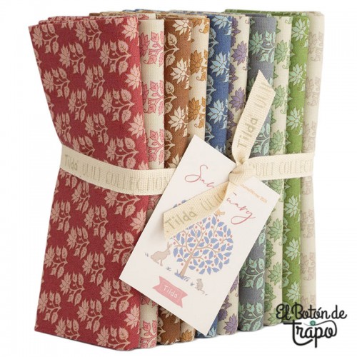 Pack 10 Fat Quarters Tilda Sanctuary Mira